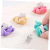 Abaodam 50pcs Cartoon Squirrel Erasers Fun Adorable Small Erasers for School Supplies and Classroom Rewards view 3