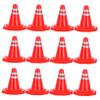 BESPORTBLE 12Pcs Roadblock Sign Traffic Cones for Simulation Play for Sand Table Creative Scenarios Weather Resistant Traffic Models view 1