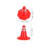 BESPORTBLE 12Pcs Roadblock Sign Traffic Cones for Simulation Play for Sand Table Creative Scenarios Weather Resistant Traffic Models view 2