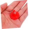 BESPORTBLE 12Pcs Roadblock Sign Traffic Cones for Simulation Play for Sand Table Creative Scenarios Weather Resistant Traffic Models view 3