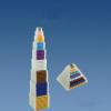 EUKVYQPX Montessori Assembled Decimal Beaded Cube, Assembled Teaching AIDS Model,Bead Tower view 4