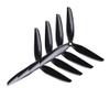16pcs/8pcs Fit for Durable Prop 7X3.5X3 V1S Three-Blades Propeller Fit for RC Helicopter FPV Drone(8 Pairs Black) view 1