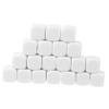 BCOATH 50pcs Blank Six Sided Dice Role Play Bulk Gaming for Tabletop Sturdy Acrylic Smooth and Shiny Portable