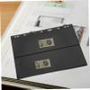 Levemolo 10pcs Double-Sided Stamp Collecting Pages for Loose-Leaf Albums Flexible Inserts for Easy Organization Black Background for Enhanced Visual Appeal for Stamp Collections view 4