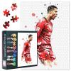 1000 Piece Cristiano Ronaldo Jigsaw Puzzle Legendary Football Moments, Premium Paper Soccer Star Collectible for Adults & Fans, Challenging Sports Memorabilia Art, 27.5x19.7 Inch view 1