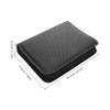 Toddmomy 4-Pocket Card Binder Album for Trading Cards with Zipper for Collectors and Enthusiasts view 2