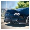 Carbon Fiber FRP Rear Boot Spoiler Trunk Lip Wings Spoiler Car Styling Compatible For Ford Mustang GT V8 V6 Coupe 2015-2021 Robot Style(FRP unpainted) view 2