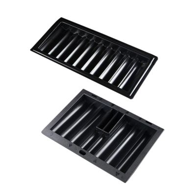 SUPVOX 2pcs Plastic Poker Chip Tray Compact Storage for Chips Lightweight Design for Organized Gaming for Home Tables and