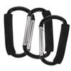 Toddmomy 3pcs Stroller Hooks for Shopping Bags Lightweight and Hanging Hangers for Diaper Bags Easy to Install and Remove for Parents The Go view 1