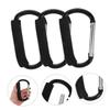 Toddmomy 3pcs Stroller Hooks for Shopping Bags Lightweight and Hanging Hangers for Diaper Bags Easy to Install and Remove for Parents The Go view 4