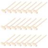Garneck 50pcs Mini Wooden Hammers for Boys and Girls Safe Educational Toy for Creative Play and Fine Motor Skills Development Classrooms and view 1