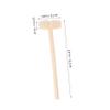 Garneck 50pcs Mini Wooden Hammers for Boys and Girls Safe Educational Toy for Creative Play and Fine Motor Skills Development Classrooms and view 2