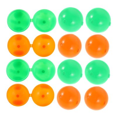 WHAMVOX 25pcs Fillable Raffle Balls Hollow Plastic Balls for Fair Lottery Draws Lightweight Design for Community Events Bingo Games and Party Activities