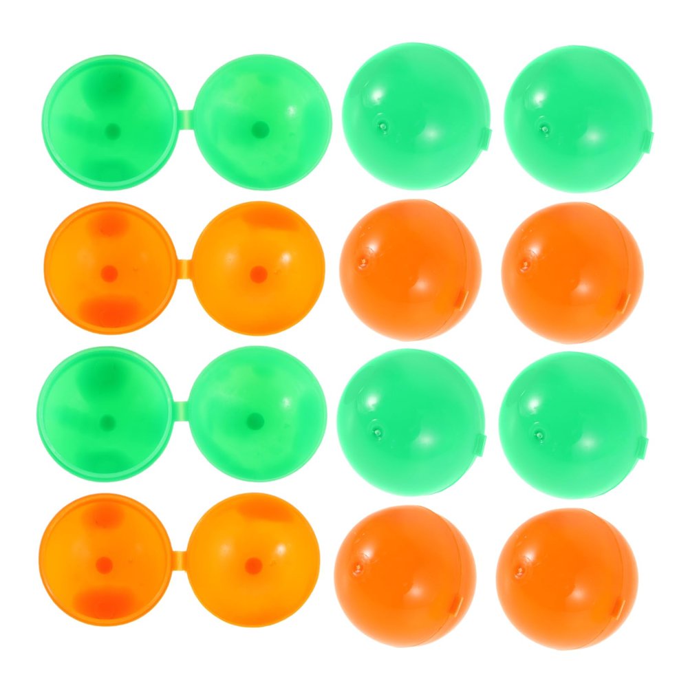 WHAMVOX 25pcs Fillable Raffle Balls Hollow Plastic Balls for Fair Lottery Draws Lightweight Design for Community Events Bingo Games and Party Activities