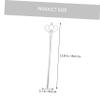 Kisangel 10pcs Flash Fairy Wands for Boys and Girls Glittery Plastic Princess Sticks for Dress-up Birthday Parties Design for Play view 4