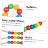 Abaodam 2pcs Arm Exerciser for Boys and Girls Fun Chest Expander Toy Interactive Arm Strength Training Plastic and Handles Family and Friends Fitness Activities view 3