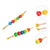 Abaodam 2pcs Arm Exerciser for Boys and Girls Fun Chest Expander Toy Interactive Arm Strength Training Plastic and Handles Family and Friends Fitness Activities view 4