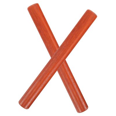 Abaodam 2 Pairs Educational Musical Sticks Boys and Girls Rhythm Stick Set Wooden Percussion Instruments for Early Learning