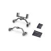 for MN D90 D91 for MN99S Metal Pull Rod Base for Seat Axle for Up Servo Bracket Mount RC Car Truck Spare Parts RC Car Upgrade Part(Titanium) view 1