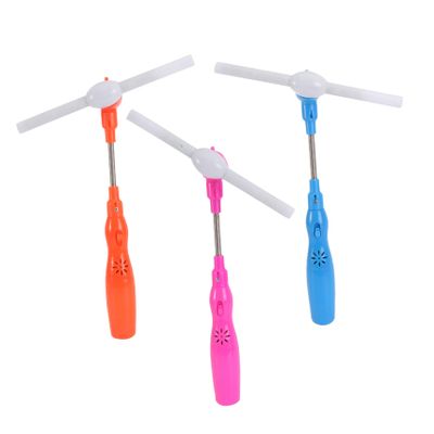 DECHOUS 3pcs Colorful Shining Music Stick Electric Rotary Music Bar Toy for Boys and Girls Random Colors Red Fun Musical Toy for Boys and Girls Lightweight and Creative Design No Batteries