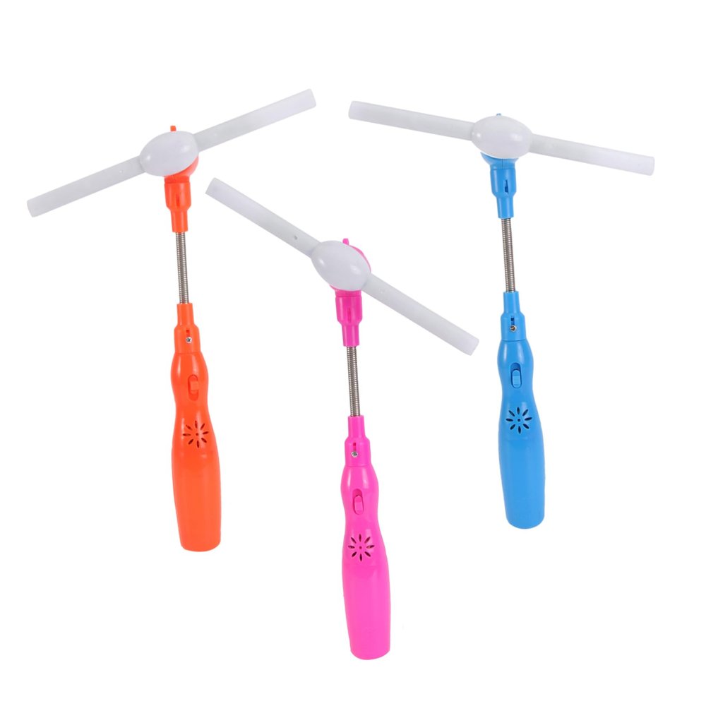 DECHOUS 3pcs Colorful Shining Music Stick Electric Rotary Music Bar Toy for Boys and Girls Random Colors Red Fun Musical Toy for Boys and Girls Lightweight and Creative Design No Batteries