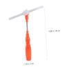 DECHOUS 3pcs Colorful Shining Music Stick Electric Rotary Music Bar Toy for Boys and Girls Random Colors Red Fun Musical Toy for Boys and Girls Lightweight and Creative Design No Batteries view 2