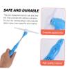 DECHOUS 3pcs Colorful Shining Music Stick Electric Rotary Music Bar Toy for Boys and Girls Random Colors Red Fun Musical Toy for Boys and Girls Lightweight and Creative Design No Batteries view 4