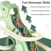 Dinosaur Climbing Slide Music Toy, Dinosaur Climbing Slides Toy, Electric Dinosaur Roller Coaster Toys with Lights and Music, Electric Race Track Game Fun Slide Roller Coaster Toys (A-01) view 3