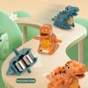 Dinosaur Climbing Slide Music Toy, Dinosaur Climbing Slides Toy, Electric Dinosaur Roller Coaster Toys with Lights and Music, Electric Race Track Game Fun Slide Roller Coaster Toys (A-01) view 4