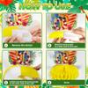 12PCS Luau Party Decorations Honeycomb Centerpieces, Hawaiian Party Decorations Table Decorations for Tropical Aloha Weeding Birthday Party Supplies view 3