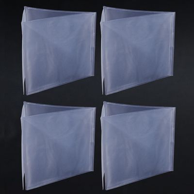 aoG Mahjong Card Holder for Mah Jongg Hands and Rules, Non Glare, PVC Plastic, Soft, Durable, Sleeve, 2025 (Large - 4 pcs)