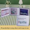 aoG Mahjong Card Holder for Mah Jongg Hands and Rules, Non Glare, PVC Plastic, Soft, Durable, Sleeve, 2025 (Large - 4 pcs) view 4