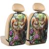 Two Squirrels Car Seat Back Kick Protectors,2 Pack Kick Mats With Storage Pockets For Vehicles To Protect From Dirt Mud Scratches view 1