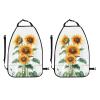 Sunflowers Car Seat Back Kick Protectors,2 Pack Kick Mats With Storage Pockets For Vehicles To Protect From Dirt Mud Scratches view 3