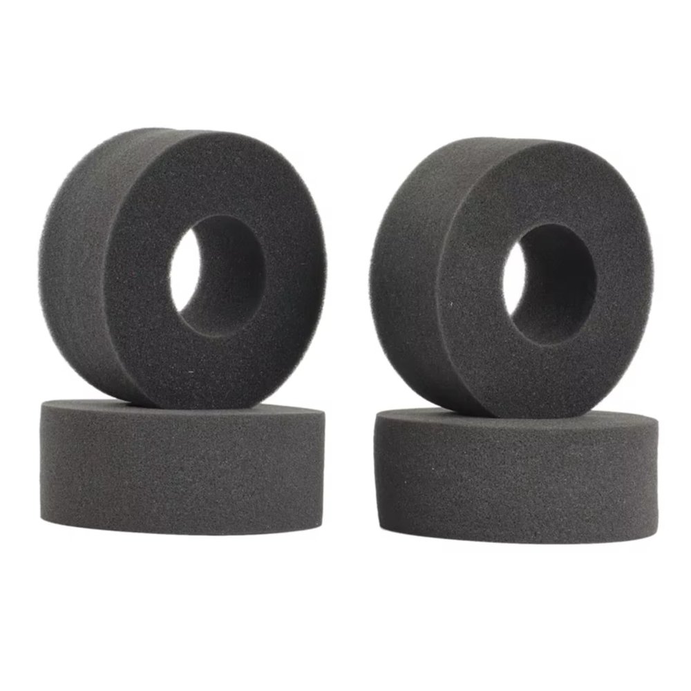 for 1/10 4 PCS 2.2inch Tire Soft Sponge Foam 125-130mm Diameter 2.2 Inch Tires RC Crawler Parts RC Car Upgrade Part
