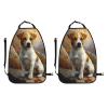 Jack Russell Terrier Dog Car Seat Back Kick Protectors,2 Pack Kick Mats with Storage Pockets for Vehicles to Protect from Dirt Mud Scratches view 3