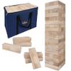 GOTHINK Giant Tumble Tower Game, Large Tumbling Tower Stacking to Over 5 FT 54pcs Wooden Jumbo Blocks for Outside Yard Games with Carry Case Timber Stacking Game Night Toy Gift for Kids Adults Family view 1