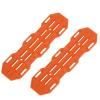 2Pcs RC Recovery Traction Boards for 1/10 Scale Crawler Cars Anti Skid Climbing Accessories for Axial SCX10 D90 Crawler Decoration Ideal for RC Hobbyists (Orange) view 1