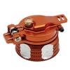 ECOYIN Metal Fuel Tank Cap, RC Car Parts, Compatible with 1/5 HPI BAHA ROVAN ROFUN 5B 5T 5SC (Orange) view 4