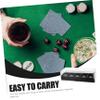 Toddmomy Transparent Acrylic Poker Chip Holder with Cover Compact Storage Case for Easy Organization of Poker Chips Portable Tray for Home Use and Gatherings view 3