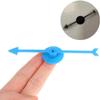 2Pcs Black Spinner Game Engaging Board Arrow Set, Home and School Party Spinners, Plastic Craft with Suction Cup Board Games view 3