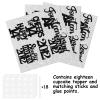 18pcs Black Glitter Dessert Cupcake Pick for Straight Outta 2012 Legend Since 2012 Theme Decor Supplies Men Happy 14th Birthday Party Decoration view 3