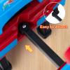 OLAKIDS Train Carriage for Kids, Ride on Train Trackless with Storage, Smooth Handle, Anti-Tipping Device Gift for Toddlers Boys Girls view 3