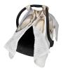 Vendhui White Oysters Car Seat Covers for Babies, Infant Car Seat Canopy, Mom Nursing Breastfeeding Covers, Warm Carseat Canopy for Newborn view 2