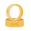 TGCWENG 1.0 Inch Brass Internal Beadlock Ring 68g Heavy Wheel Weighted Clamp Ring Fits RC Wheel Rims Suit for SCX24 1/18 1/24 RC Crawler Upgrade Parts (4PCS) view 4