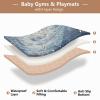 Kigai Milky Way Baby Play Mat for Floor and Playpen 50x50 inch Non-Slip Baby Activity Playmat Waterproof Foldable Crawling Mat for Infants Toddlers view 4