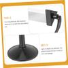 Cabilock Triangular Prism Holder Stand Physics Lab Tool for Optics Experiment Light Refraction Demonstration view 2
