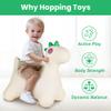 Bouncy Pals Dinosaur Hopping Horse, Toddler Boys Inflatable Bouncing Animal, Dinos Hopper Toy, Baby Indoor Ride on Bouncer, Kids Outdoor Jump Toy, First Birthday Gifts for 18 24 Months 2 3 4 Year Old view 2