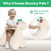 Bouncy Pals Dinosaur Hopping Horse, Toddler Boys Inflatable Bouncing Animal, Dinos Hopper Toy, Baby Indoor Ride on Bouncer, Kids Outdoor Jump Toy, First Birthday Gifts for 18 24 Months 2 3 4 Year Old view 3