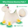 Bouncy Pals Dinosaur Hopping Horse, Toddler Boys Inflatable Bouncing Animal, Dinos Hopper Toy, Baby Indoor Ride on Bouncer, Kids Outdoor Jump Toy, First Birthday Gifts for 18 24 Months 2 3 4 Year Old view 4